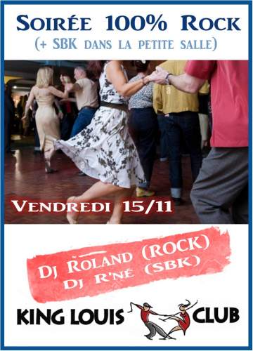 Soirée 100% ROCK (+1 salle SBK)