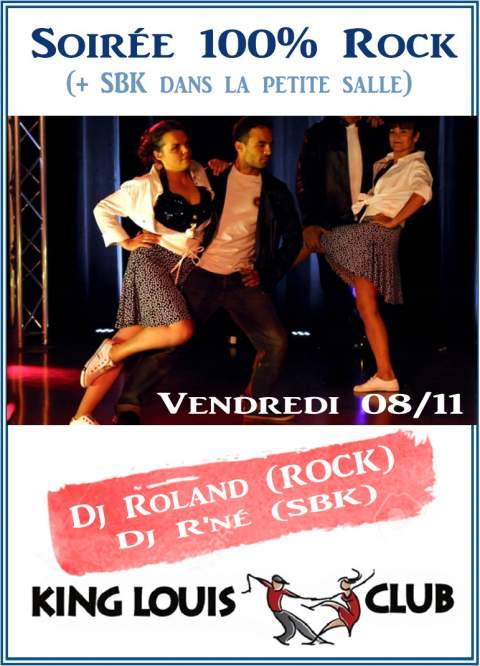 Soirée 100% Rock (+ 1 salle SBK)